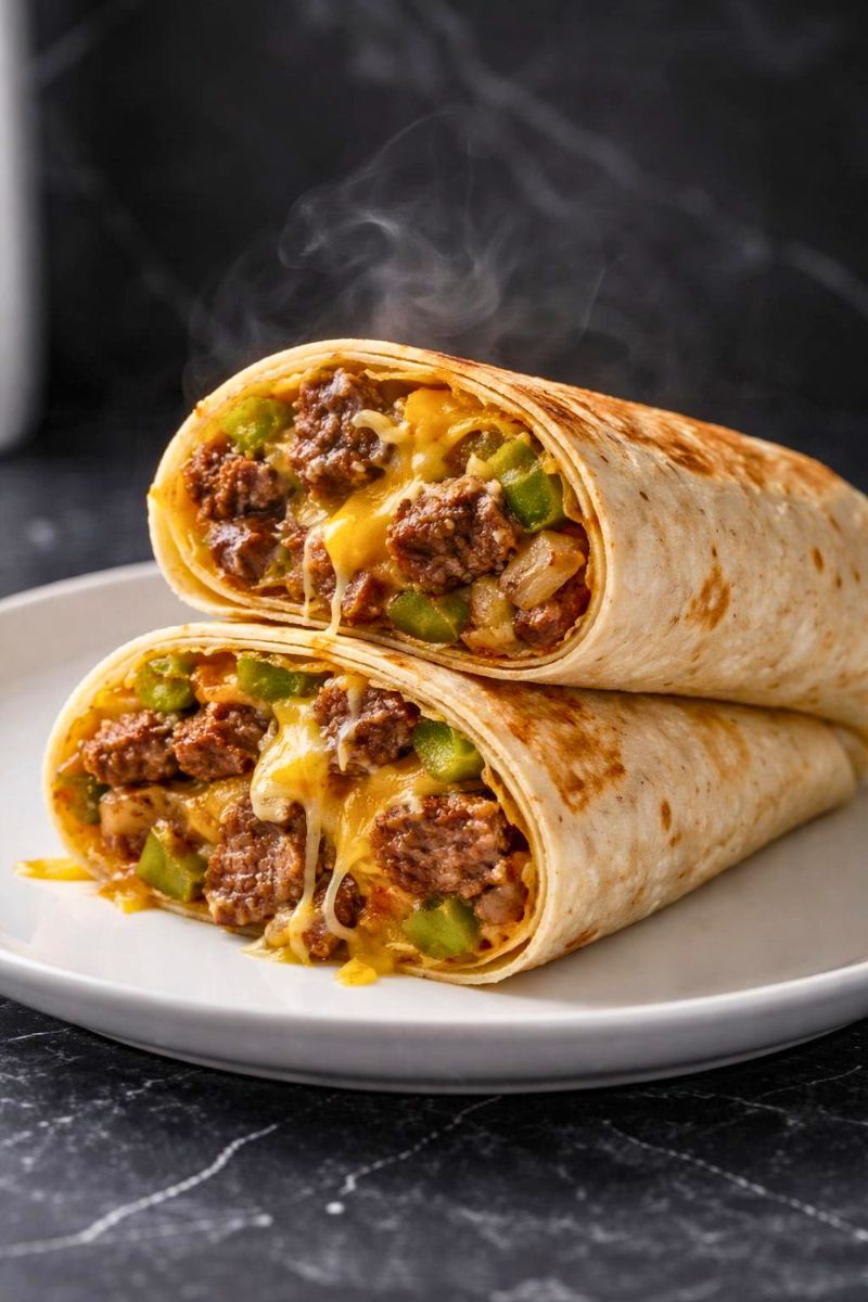 Buc-ee’s Texas Cheesesteak Burrito Recipe