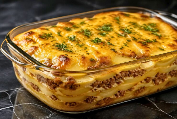 Crockpot Hamburger Potato Casserole Recipe