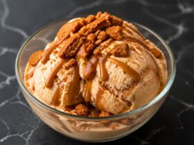 Ninja Creami Biscoff Cookie Butter Protein Ice Cream Recipe