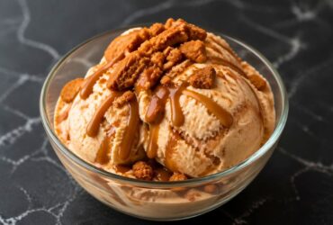 Ninja Creami Biscoff Cookie Butter Protein Ice Cream Recipe