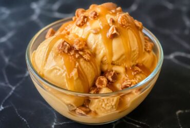 Ninja Creami Butterscotch Protein Ice Cream Recipe