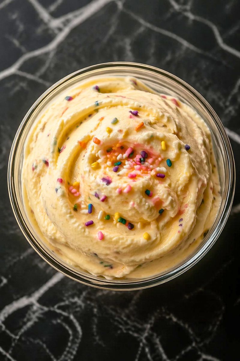 Ninja Creami Cake Batter Ice Cream Recipe