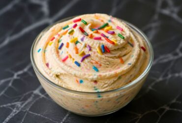 Ninja Creami Cake Batter Ice Cream Recipe