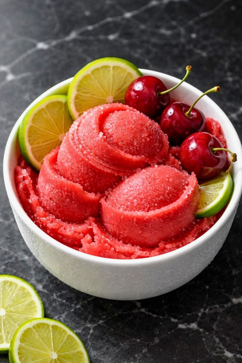 Ninja Creami Cherry Limeade Sorbet Recipe Recipe