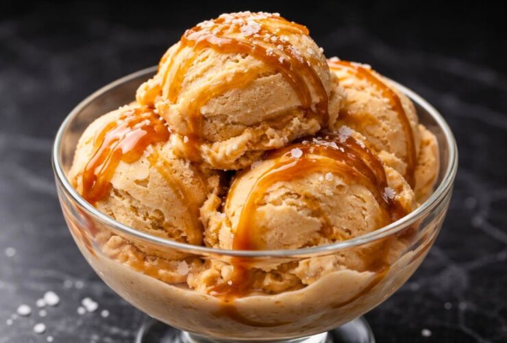 Ninja Creami Creamy Salted Caramel Ice Cream Recipe