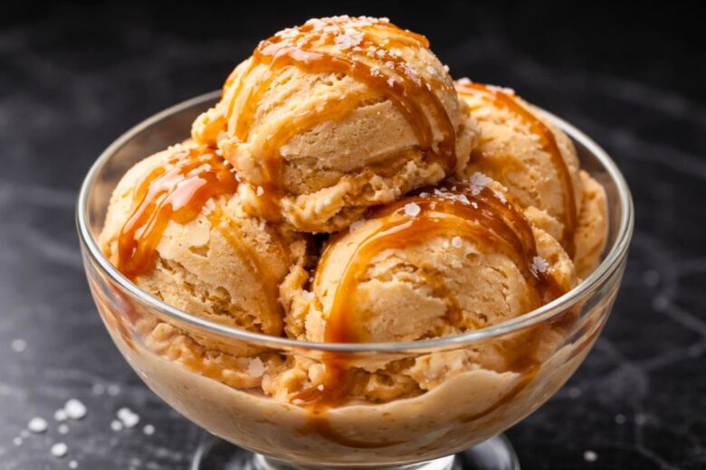 Ninja Creami Creamy Salted Caramel Ice Cream Recipe