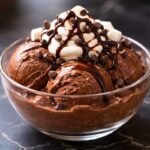 Ninja Creami Frozen Hot Chocolate Ice Cream Recipe
