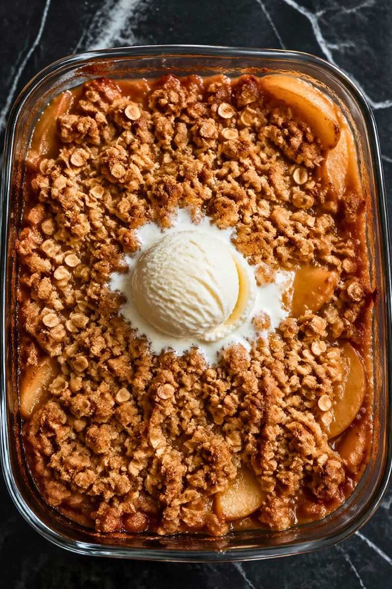 Old Fashioned Apple Crisp Recipe