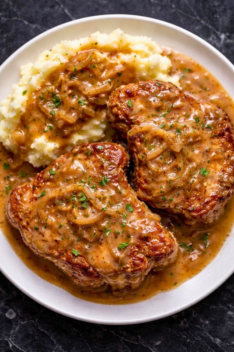 Smothered Pork Chops Recipe