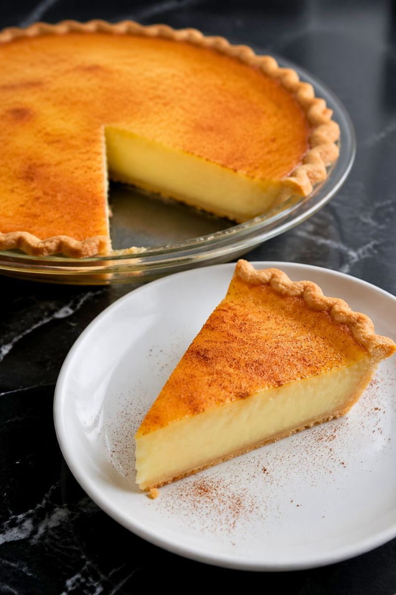 Wicks Sugar Cream Pie Recipe