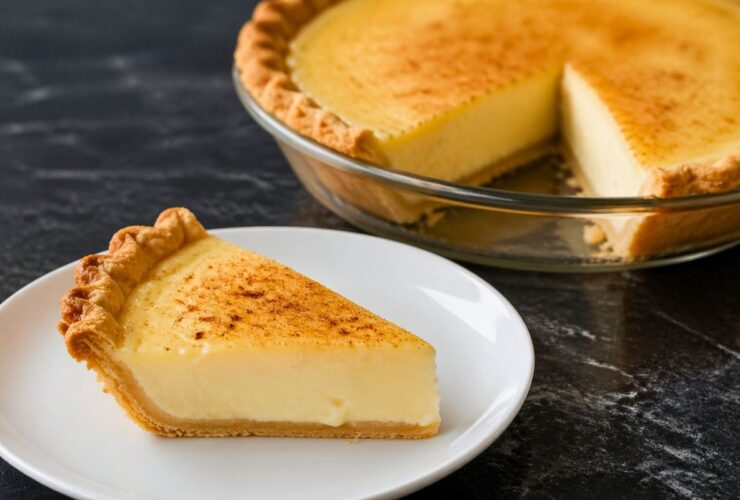 Wicks Sugar Cream Pie Recipe