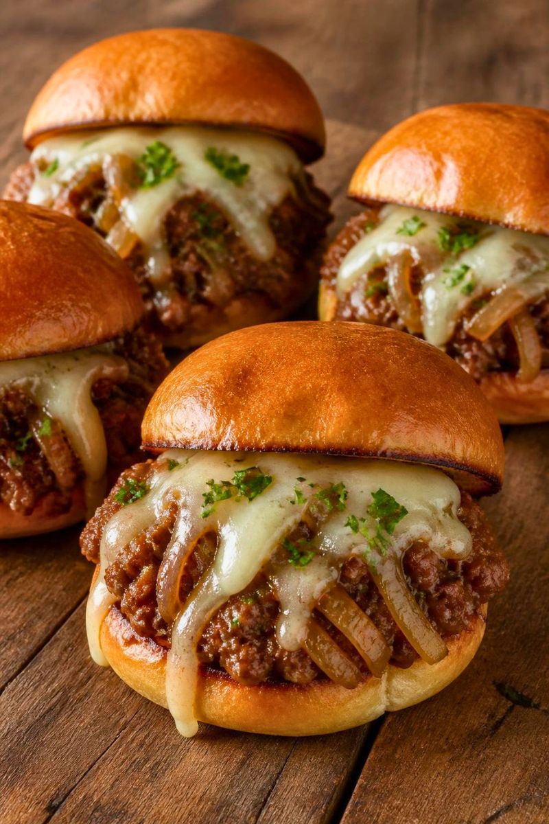 Best French Onion Beef Sloppy Joes Recipe