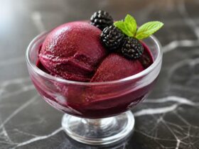 Blackberry Sorbet in the Ninja Creami Recipe