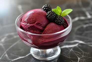 Blackberry Sorbet in the Ninja Creami Recipe