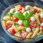 Creamy Caprese Pasta Salad Recipe