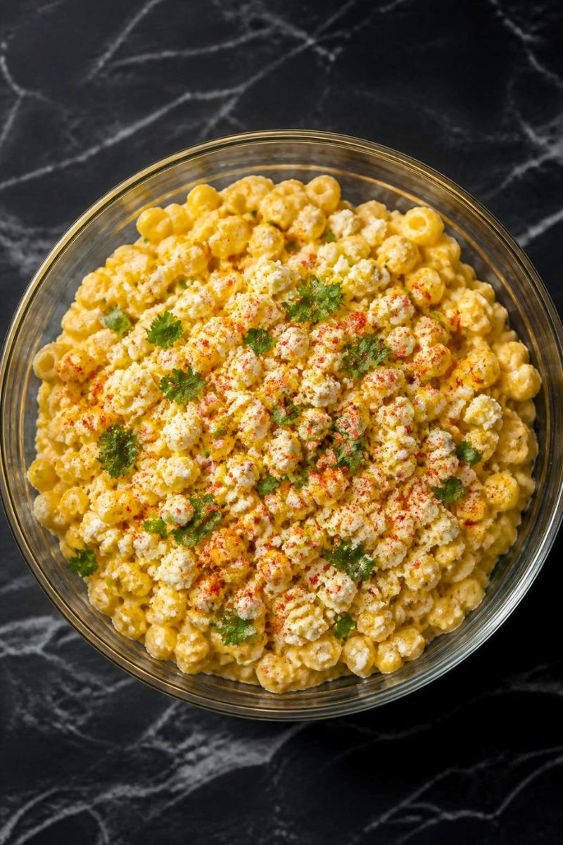 Mexican Street Corn Pasta Salad Recipe