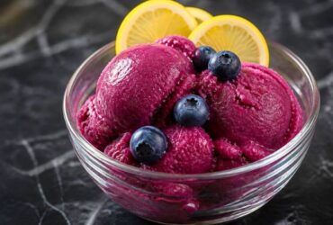 Ninja Creami Blueberry Lemon Sorbet Recipe