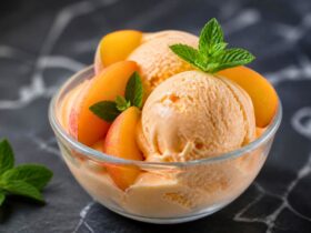 Ninja Creami Peach Ice Cream Recipe