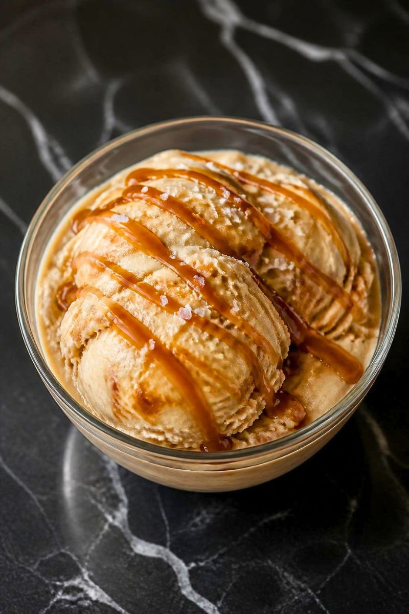 Ninja Creami Salted Caramel Protein Ice Cream Recipe